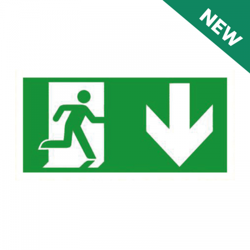 NET LED Down Arrow Legend Only For NET 51 10 74 Emergency Suspended