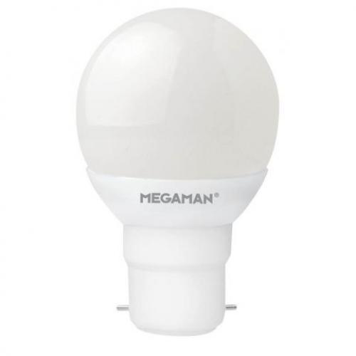 Megaman LED Golfball 2.9W B22 2700K Opal