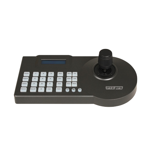 ESP Pan Tilt Zoom 3D Joystick Camera Controller With Integrated Lcd