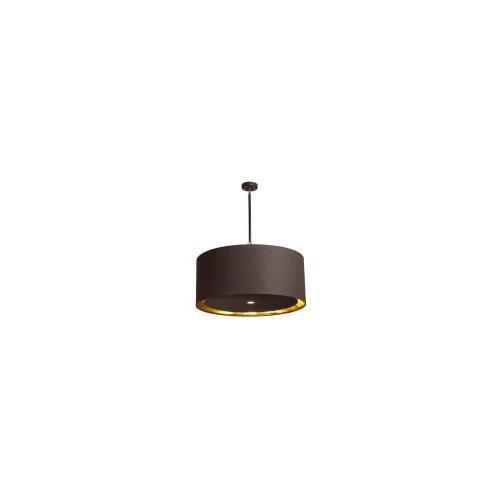 Elstead Balance 4 Light Extra Large Pendant A Brown And Polished