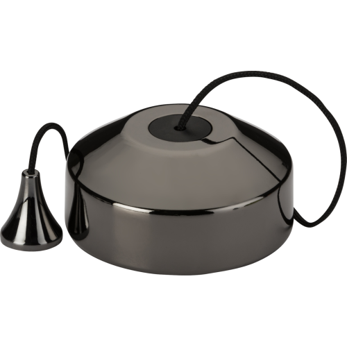 Knightsbridge 10ax 2 way Pull Cord Switch Black Nickel 8300BN UK