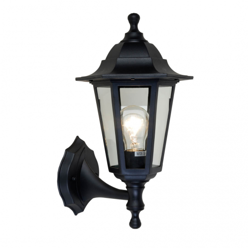 Lutec Coastal Wall Light E27 IP44 (Black) 5112605346 UK