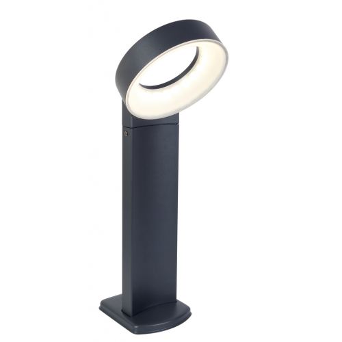 Lutec Meridian Outdoor Bollard 3000K IP54 (Grey) 7216412118