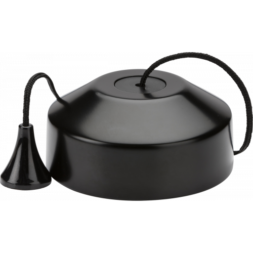 Knightsbridge 10ax 2 way Pull Cord Switch Matt Black 8300MB UK