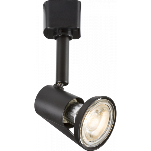 Knightsbridge 230v Gu10 Track Spotlight Black TRKSP5ABK UK