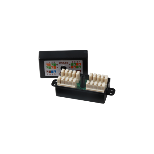 ML ACCESSORIES Black CAT5E Junction Box (SM314) UK