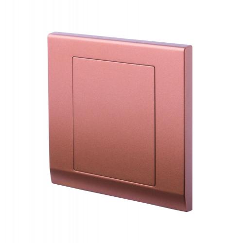 Retrotouch Simplicity 1 Gang Blank Plate (Bronze)