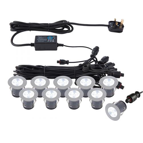 Saxby lighting ikon pro decking kit, ip67 decking kit, 59131 UK