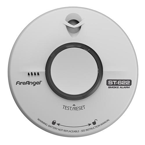 Fire Angel thermoptek optical smoke alarm, smoke alarm systems, ST620 UK