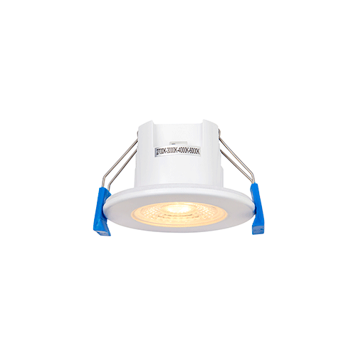 Downlight ECO LED Saxby Shield CCT IP65 5W Faretto Fisso Fuoco - Foto 8