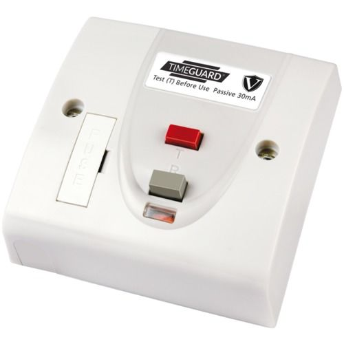 Timeguard Valiance Rcd White Fused Connection Unit Passive RCD10WPVN UK