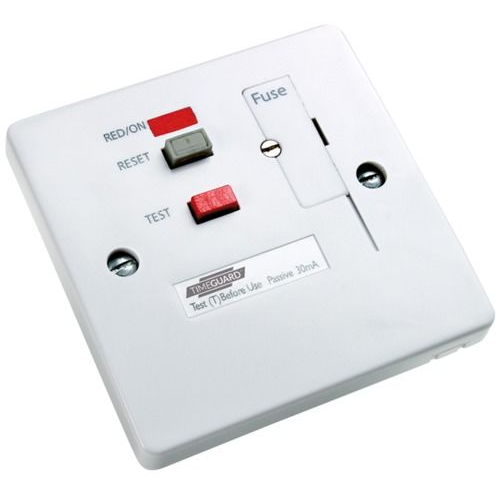 Timeguard Rcd White Fused Connector Unit Socket (TFP10WL) UK
