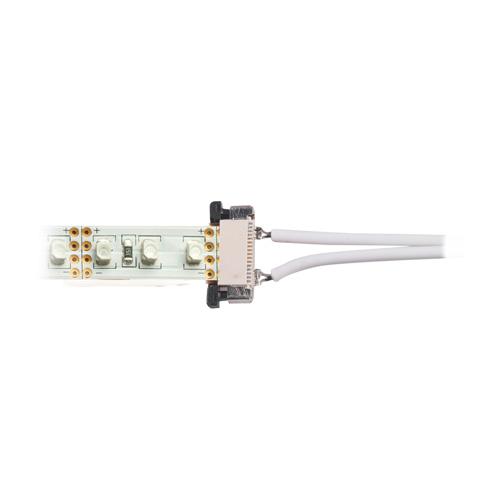 Aurora Single Colour LED Strip Light Connector with Cable (White)