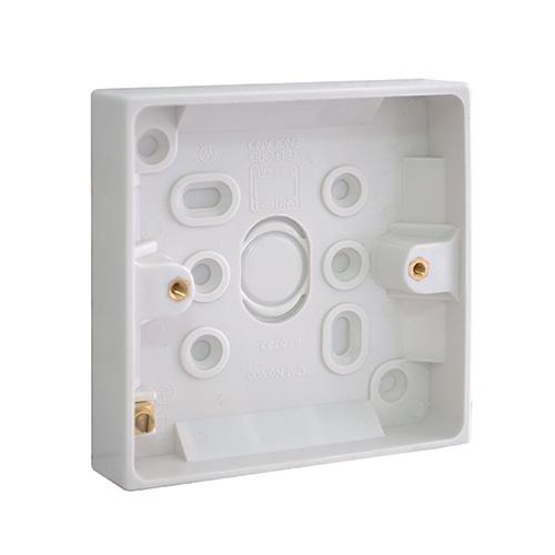 BG Electrical 1 gang surface mounting box, surface mount boxes, 903 UK