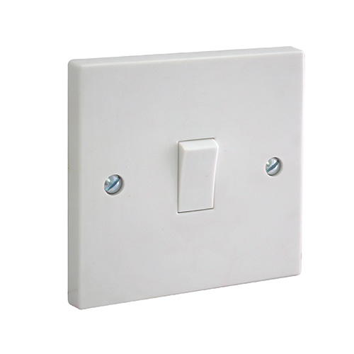 Bg Electrical 1 Gang 2 Way Plate Switch Moulded Plateswitches 912w Uk