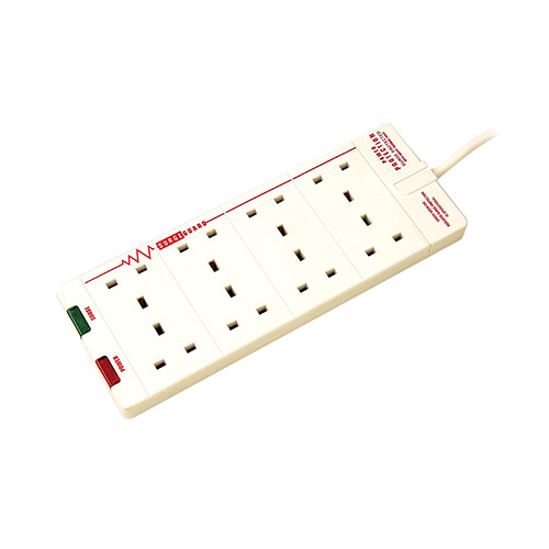 BG masterplug 8 gang extension lead, 2 metre extension leads, SRG82MS UK