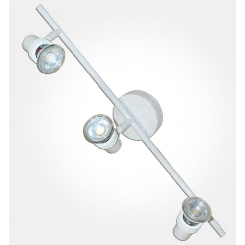 Eterna GU10 Triple Spotlight Bar SPOT3WHBAR UK