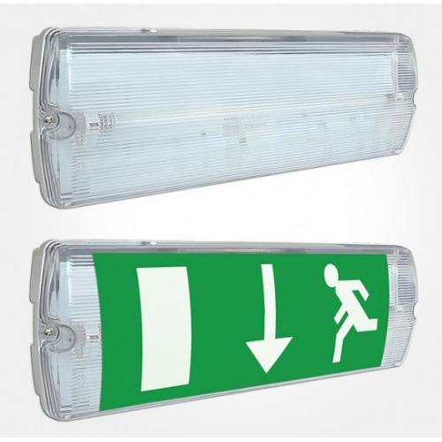 Eterna Nonmaintained Emergency Bulkhead Light 8w (YD630NM) UK