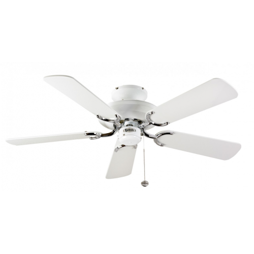 Fantasia Mayfair 42 Inch Ceiling Fan Without Light White Ss