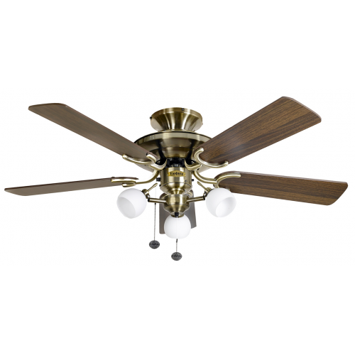 Fantasia Mayfair Combi 42 Inch Ceiling Fan with Light Ab/mahoganyoak