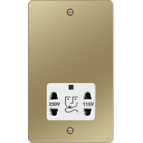 240V shaver outlet, wall sockets, shaver socket, WFSO100PBW, Hager UK