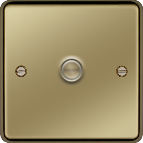 1G dimmer switch, dimmer switches, wiring accessories, WRDS1PB, Hager UK