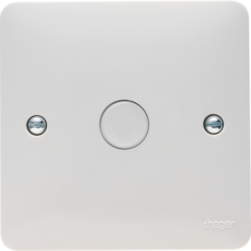 Hager 1 gang dimmer switch, hager sollysta, WMDS1 UK