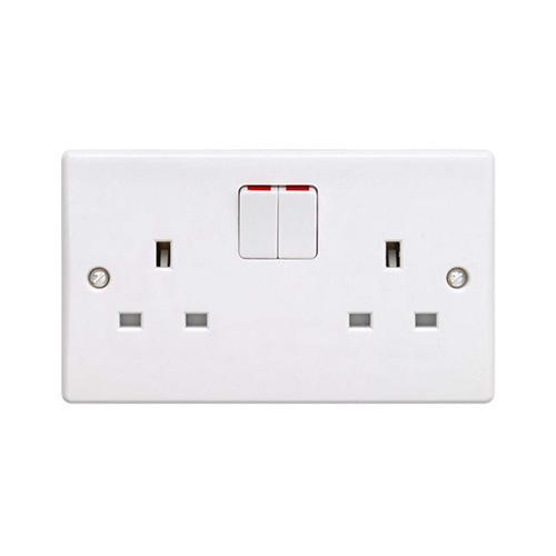 2G DP switch socket, wall sockets, switches,GU3020D, Schneider Electric UK