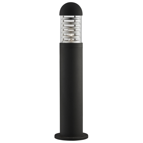 Searchlight Ip65 Black Bollard Light With Polycarbonate Diffuser