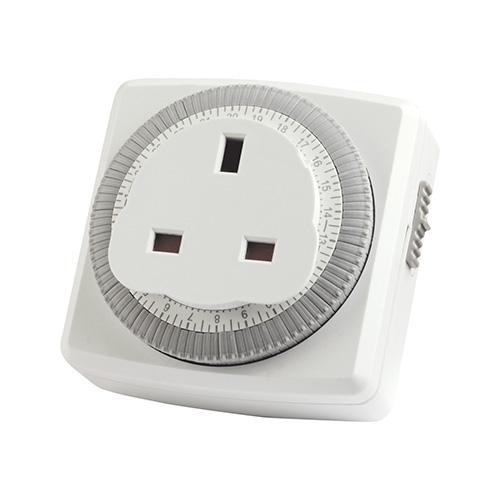 Timeguard 24 Hour Plug In Segment Time Controller (White)