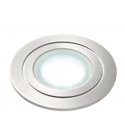 Saxby Lighting 67361  Hayz Round IP67 0.45W LED Guide Light (Brushed Stainless)