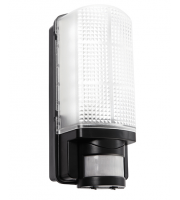 Saxby Lighting Motion LED PIR 1lt wall IP44 6W daylight white (Black)