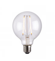 Endon Lighting E27 LED Filament Globe 95mm Dia 2W Warm White  