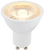 Saxby Lighting 78859  GU10 LED SMD beam angle 38 deg 6W warm white (Matt White)