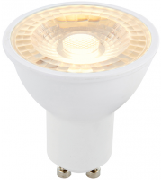 Saxby Lighting 78862  GU10 LED SMD beam angle 38 deg dimmable 5W warm white (Matt White) 