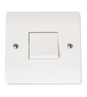 Click Scolmore 1-gang 3-pole 10a Switch