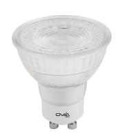 Ovia Lighting 4.8w Led Gu10 Glass Lamp 4000k Non-dim