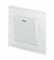 Retrotouch Crystal 13A DP Switched Fused Spur (White PG)