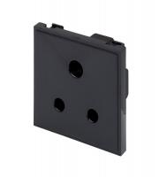 Retrotouch 5A Socket Module 50 x 50mm (Black) 