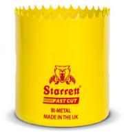 Starrett 22mm Fast Cut Bi Metal Hole Saw (Yellow)