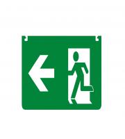 EMERGENCY ACC LEGEND DOUBLE SIDED LEFT OR RIGHT ARROW FOR ILEMES030 26M EM EXIT SIGN INTEGRAL