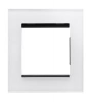 Retrotouch Crystal 2 Gang Module Plate (White PG)