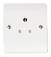 Click Scolmore 1-gang 5a Round Pin Socket Outlet