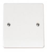Click Scolmore 1-gang Blank Plate