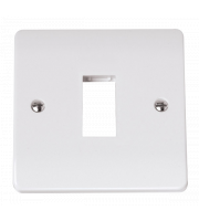 Click CMA401 Single Switch Plate1 Gang Aperture MODE