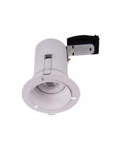 DTS Plaster in Fire Rated GU10 LED Downlight (White)