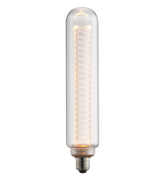 Endon Lighting Tube 1lt Accessory Clear glass Non-dimmable