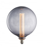 Endon Lighting Globe 1lt Accessory Smoked glass Non-dimmable