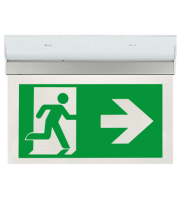 ESP Led 2W Maintained Exit Sign Legend Right 