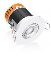Aurora Enlite E5 Fixed 4.5W Dimmable IP65 Fire Rated LED Downlight (Warm White)